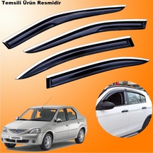 Dacia Logan Sedan Krom Cam Rüzgarlığı Abs Nikelajlı Krom Mügen Cam Rüzgarlığı 2004-2012 Arası 4 Parça