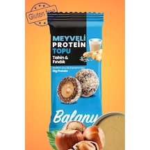 Meyveli Tahinli & Fındıklı Protein Topları 55gr X3 Adet