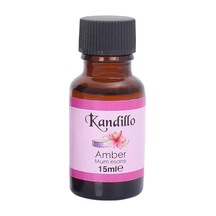Kandillo Amber Mum Esansı 15ml , Mum Koku Soya Wax Esansı