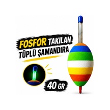 Tüplü Şamandıra Fosfor Takılabilen 40 Gr