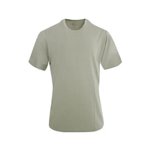 Uki Yeşil Comfort Fit Bisiklet Yaka T-shirt Yeşil