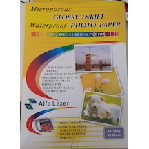 A3 250 G 20 Adet Parlak Fotoğraf Kağıdı Microporous Waterproof