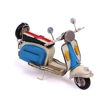 Dekoratif Metal Scooter Vintage Dekoratif Ev Ofis Hediyelik