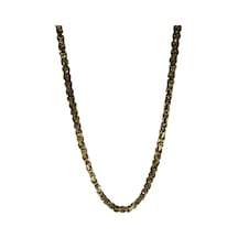 Erkek Çelik Sarı Kral Zincir 60 Cm Gold Erkek Çelik Sarı Kral Zincir 60 Cm Gold