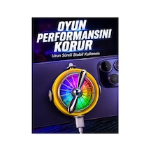 Telefon İçin Rgb Led Manyetik Soğutma Fanı Renk