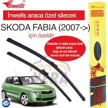 Skoda Fabıa 2007- İnwells Araca Özel Silecek Takımı Inw018135