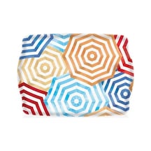 The Mia Tps0080 Umbrella Kaydırmaz Tepsi Yeşil 42x30 Cm Çok Renkli