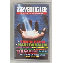 Zirvedekiler Genç Seslerle Kaset Orjnal Dönem Kağıt Baskı Kaset