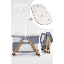 Kiwi Zoody 3 İn 1 Bebek Beşiği, Oyun Parkı Ve Park Yatak Ve Zoody Yatak Kw-2041
