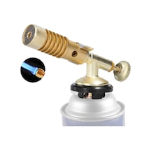 Yuntech01 Bakır Konstrüksiyonlu El Feneri - Domuz Tüyü Yakma, Pastane Fırınlama, Küçük Kaynak İşleri İçin Taşınabilir Ateş Aleti