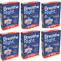Breathe Right Burun Bandı Extra Standart Boy 10 Lu, 6 Kutu