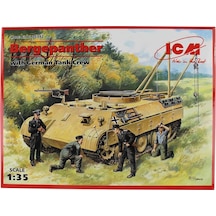 Icm 35342 1/35 Ölçek, Bergepanther With German Tank Crew 4 Fi-50268