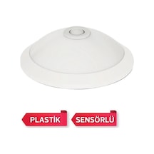 Horoz Plastik Tavan Sensörlü Arm. Opal Cam Beyaz Çok Renkli