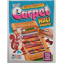 Carpet Ahşap Halı Dokuma Seti