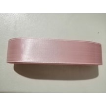 Abarta Saten Kurdele %100 Polyester-30mm 3cm -pudra -5.77metre 3 CM