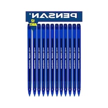 Büro Tükenmez Kalem 1.0 Mm Mavi 12'li ---