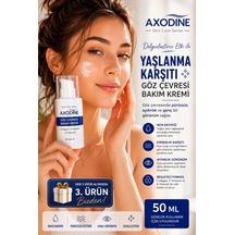 Axodine Kırışıklık Karşıtı Dolgunlaştırıcı ve Yaşlanma Karşıtı Göz Çevresi Bakım Kremi 50 ML