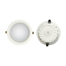 10w Backlight Sıva Altı Led Panel Armatür 13cm, Beyaz Kasa, 3000k Gün Işığı Diğer