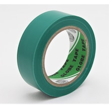 Globe Pvc Elektrik İzolasyon Bant "0.13x19x10yrds" Yeşil 10'lu Paket