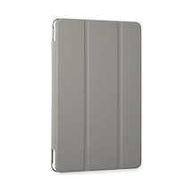 Samsung Galaxy Uyumlu X510 Tab S9 Fe 11 Kılıf Tablet Smart Kılıf - Gri İtdark3367