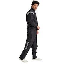 Scudo Peru Siyah Alt Üst Motosiklet Yağmurluğu - 4xl