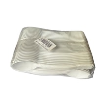 Plastik Şeffaf Beyaz Sup Kaşık - Tatlı Dondurma Kaşığı - 12.5 Cm. - 50 Adetlik Paket Beyaz