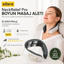 Ezere Neckrelief Pro Ultrasonik Dalgalı Ve Isıtmalı Rahatlatıcı Boyun Masaj Aleti- 5775