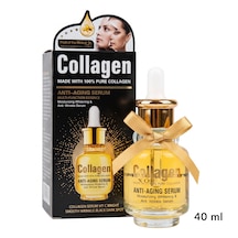 Kolajen Ve Hyaluronik Asitli Yaşlanma Karşıtı Yüz Serumu 40 Ml Nemlendirici & Dolgunlaştırıcı Cilt Serumu