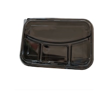 4 Bölmeli Kebap Kabı Seti V-416 50 Adet