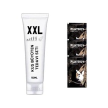 Süper Xxl Size Kuş Erkekler Için Bakım Kremi 50ml 1 Ad + 3 Jelle