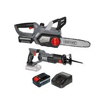 Kraftixx By Einhell Akülü Ağaç Kesme + Tilki Kuyruğu Set 2x3 Amper