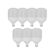 Chn 7'li Paket 60w Büyük Boy 6500k Beyaz Işık E27 Led Tasarruflu Ampül