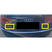 Audi Uyumlu A8 L Ve 3.2 Bagaj Yazısı Seti 2'li Paket 3m 3d Abs