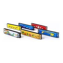 Desenli Metal Mızıka Alk4388