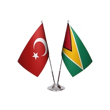 Guyana İkili Masa Bayrağı