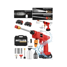 Pro Müller 24 Vf Çift Akülü Bakır Sargılı Su Soğutmalı Profesyonl Yüksek Basınçlı Bahçe Ve Oto Yıkama