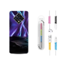 Infinix Zero 8 Kılıf Kablo Koruyuculu Kuzey Iışkları 1864