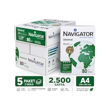Universal A4 Fotokopi Kağıdı 80 Gr 5 Paket / 2.500 Sayfa