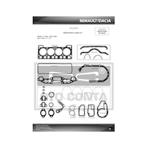 Otoconta Motor Takım Contası R12 1400 Skc 1.40mm / Keçesiz