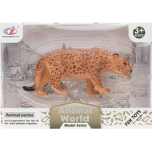 Kutulu Model Figür Hayvan Leopar