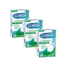 Corega Diş Protezi Temizleyici 30 Tablet | 3 Adet