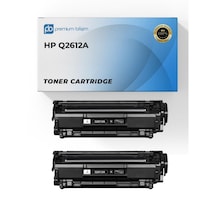 Hp Laserjet 1022 1022n 1022nw 3015 3020 2030 Q2612a 2 Li Set