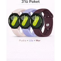 Samsung Galaxy Watch 7 6 5 4 Fe 40 44 Mm 42 43 46 47 Mm Uyumlu 3'lü Yüksek Kalite Silikon Kordon