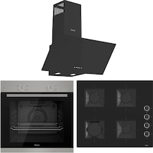 Ferre XE61MPL - SS205 - D086 4 Prog. Mekanik Statik Xl Ankastre Set