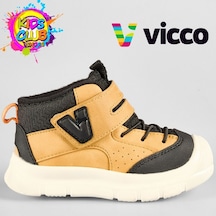 Vicco Yazı Ortopedik Çocuk Bot Sarı