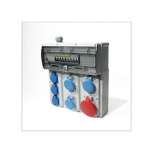 Novsen Ip44 Kombinasyon Panosu 3ad. 3x16, 1ad. 5x32, 3ad. Schuko Priz