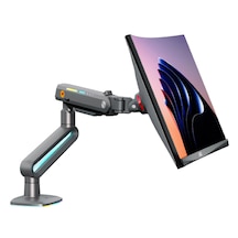 Nb North Bayou F6 32-60 İnç 2-20 Kg Vesa Uyumlu Gaming Rgb Monitör Standı