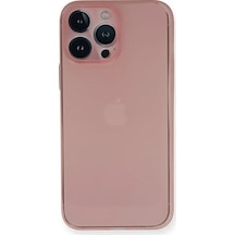 Newface Apple İphone 14 Pro Kılıf Pp Ultra İnce Kapak - Pembe