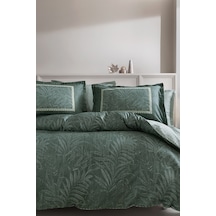 Yataş Bedding Mervin Çift Kişilik Xl %100 Pamuk Saten Nevresim Takımı - Adaçayı