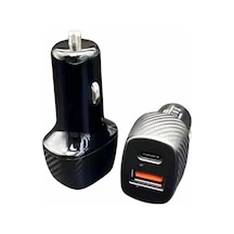 Flzdgnkr Type-c Girişli Araba Çakmaklık Şarj Cihazı 38w Oto Çakmaklık